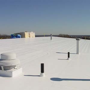 Bulding with Flat Roof